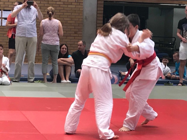 Judo Turnier Kampf 3